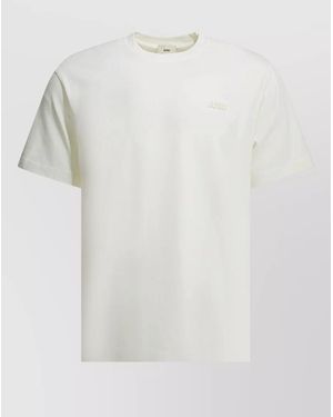 Autry Logo Crew Neck Short Sleeve T Shirt - White
