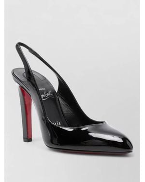 Christian Louboutin Patent Leather Slingback Court Shoes - Multicolour