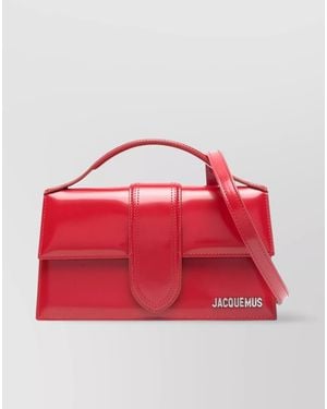Jacquemus Le Grand Bambino Leather Shoulder Bag - Red