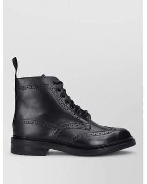 Tricker's Leather Ankle Boots - Black