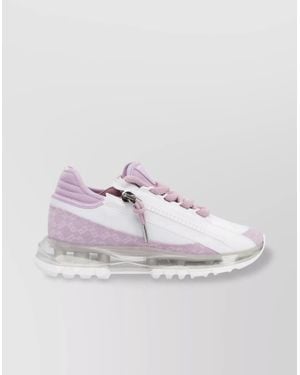 Givenchy Calf Leather Spectre Runners Low-Top Sneakers - Pink