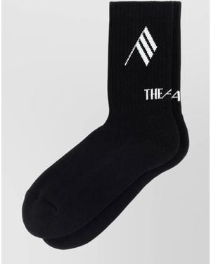 The Attico Cotton Socks - Black