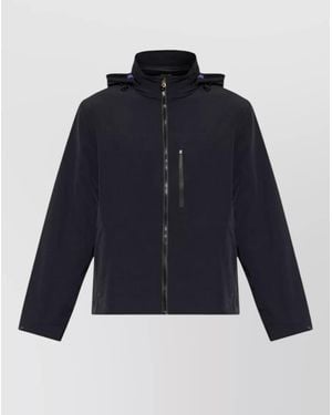 Paul Smith Padded Hooded Jacket - Blue