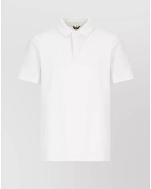 K-Way Collared Shirt Short Sleeves - White