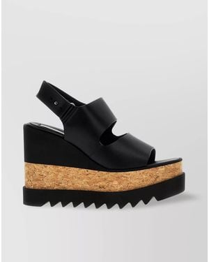 Stella McCartney Sneak-Elyse Platform Sandals - Black