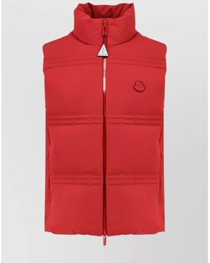 Moncler Genius Down Sleeveless Vest - Red