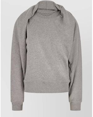 Dries Van Noten Cotton Sweatshirt - Gray