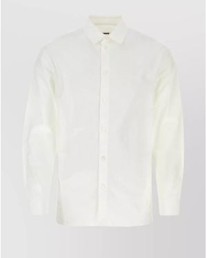 Jil Sander Cotton Poplin Shirt - White