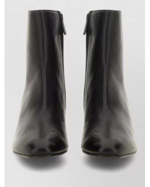 Roberto Festa Allyk Ankle Boots Block Heel Pointed Toe - Black