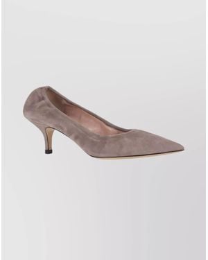 P.A.R.O.S.H. Suede Leather Court Shoes - Multicolour