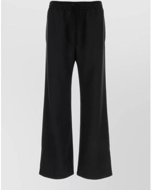 Valentino Garavani Wide-Leg Trousers - Black