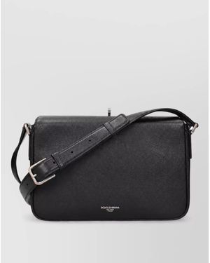 Dolce & Gabbana Leather Clutch Bag - Black