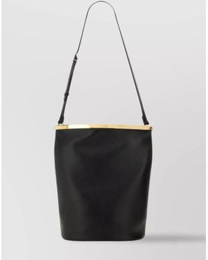 Tod's Petite Leather Bucket Bag - Black