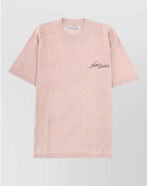 Acne Studios Silk Sweater - Pink
