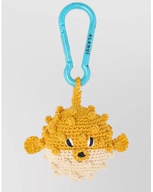 Alanui Crochet Keyring - Multicolour