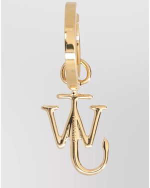 JW Anderson Anchor Pendant Earring - White