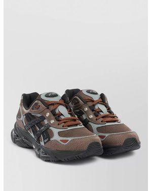 Asics Leather Low-Top Trainers - Multicolour