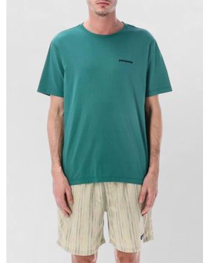 Patagonia Organic Cotton Regular-Fit Short-Sleeve T-Shirt - Green