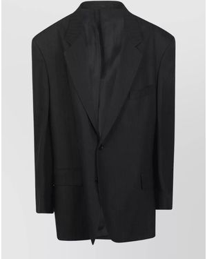 Petar Petrov Relaxed Tailoring Single Breasted Jacket - Black