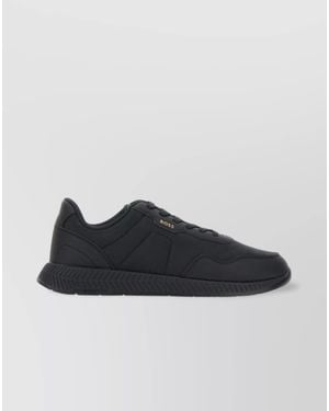 BOSS Titanium Low-Top Sneakers - Black