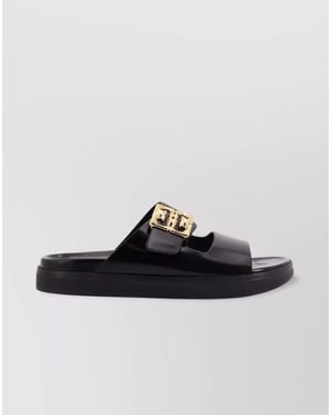 Givenchy Liquid Dad Leather Slides With 4G Hardware - Multicolor
