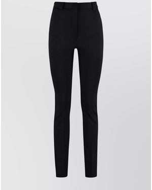 Sportmax Slim-Fit Wool Trousers - Blue