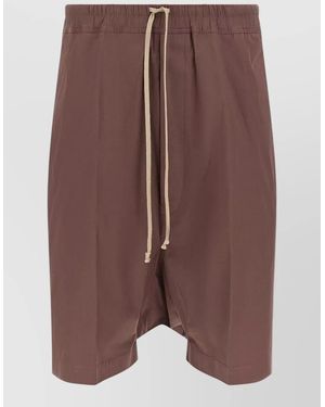 Rick Owens Rick S Pods' Bermuda Shorts - Brown