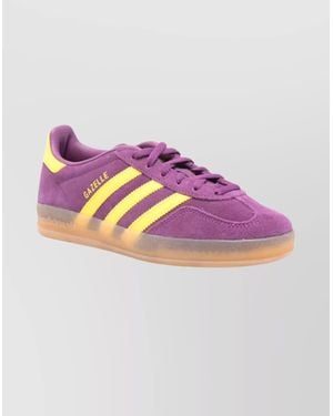 adidas Indoor Trainers Suede Upper Rubber Sole - Pink