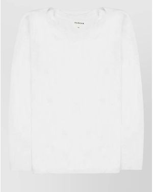 P.A.R.O.S.H. Fine-Knit Sweater - White