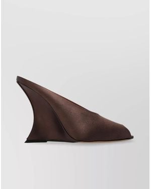 Paris Texas Nina Open Toe Mule - Brown