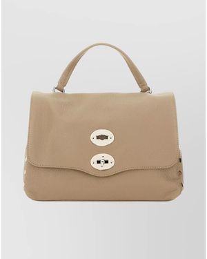 Zanellato Chic Shoulder Bag Adjustable Strap - Natural