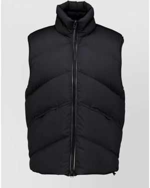 Tom Ford Chevron Padded Sleeveless Down Vest Casual - Black
