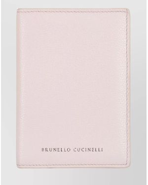 Brunello Cucinelli Passport Holder - Pink