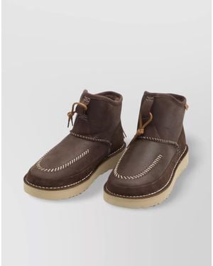 UGG Leather Boots - Brown