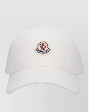 Moncler Casual Hat Curved Brim Street Style - White