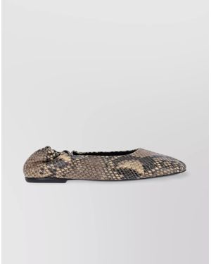 Dries Van Noten Leather Ballerina Flats - Multicolour