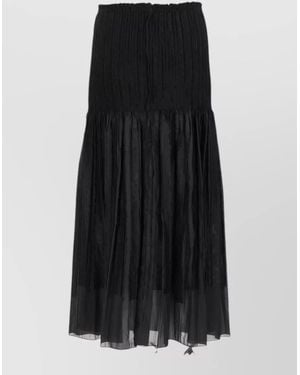 Paloma Wool Long Full Skirt - Black