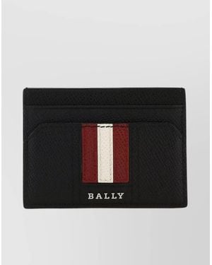 Bally Thar Leather Card Holder - Black