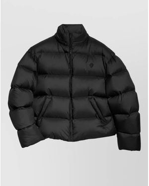 Gucci Oversized Padded Coat - Black