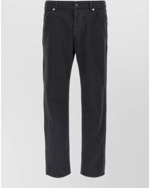 Stone Island Denim Straight-Leg Jeans - Blue