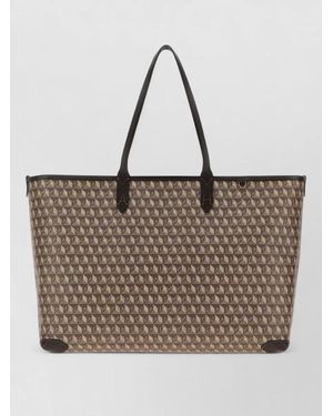 Anya Hindmarch Canvas I Am A Plastic Bag Tote - Brown