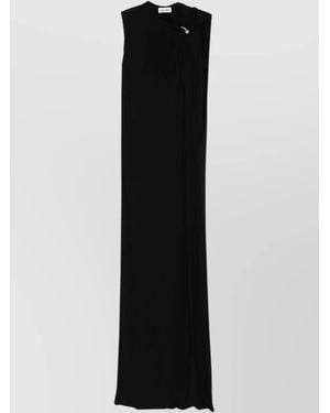Jean Paul Gaultier Knot Detail Sleeveless Maxi Dress - Black