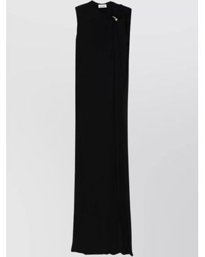Jean Paul Gaultier Knot Detail Sleeveless Maxi Dress - Black