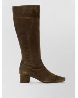 CAREL PARIS Suede Leather Boots - Brown
