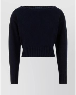 Prada Cotton Jumper - Blue