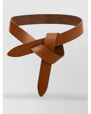Isabel Marant Lecce Adjustable Wraparound Belt Knot Detail - Brown