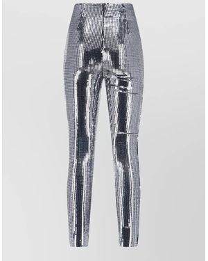 MM6 by Maison Margiela High-Rise Skinny Trousers - Multicolour