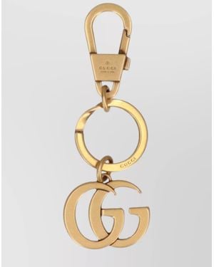 Gucci Tone Finish Key Rings - Metallic