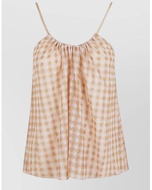 forte_forte Diamond Jersey Top - Natural