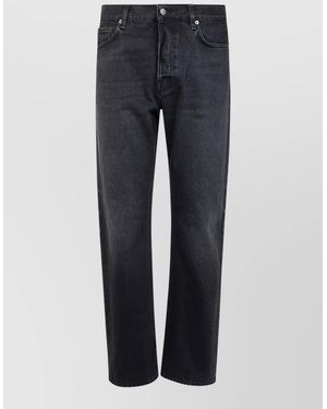 Haikure Blake Mid Rise Denim Five Pocket Jeans - Blue